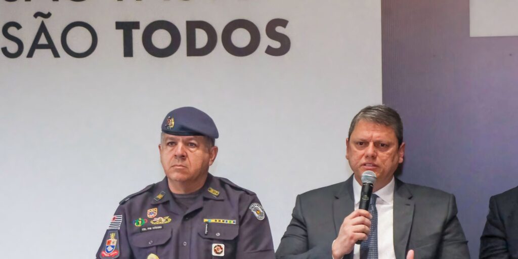 “pode-ir-na-onu-que-nao-to-nem-ai”,-diz-tarcisio-sobre-abuso-da-pm