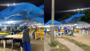 video-mostra-feirantes-segurando-tendas-durante-vendaval-em-porto-velho:-‘foi-assustador’