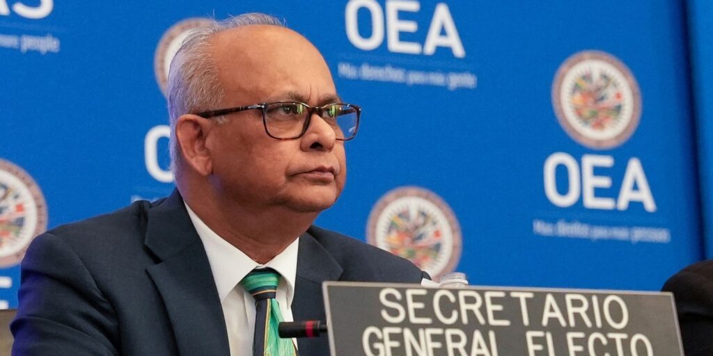 Países americanos elegem ministro do Suriname para chefiar a OEA