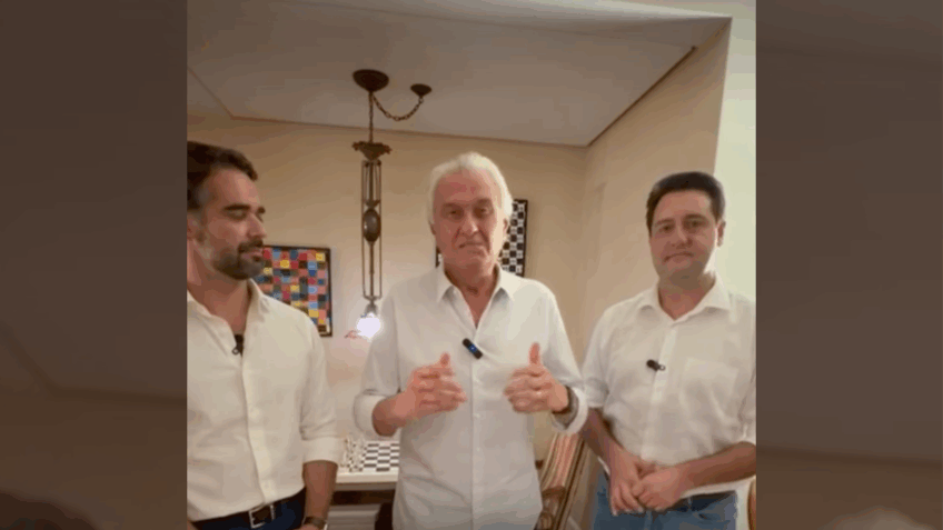 Caiado anuncia saída do União Brasil e se filia ao PSD de Kassab