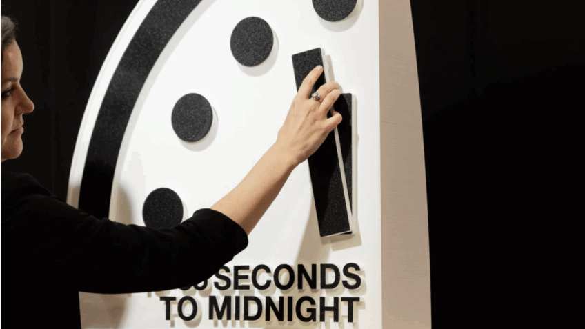 “Relógio do Juízo Final” indica apocalipse mais perto do que nunca