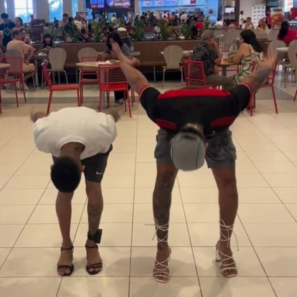 Vídeo dançando em shopping faz influenciador monitorado por tornozeleira voltar a prisão em RO; entenda