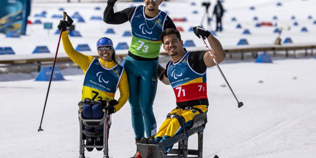 Esqui brasileiro mira 2ª medalha paralímpica em adeus a Milão-Cortina