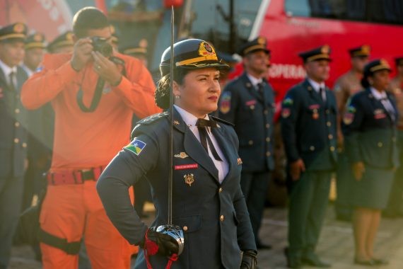 Pela primeira vez na história, Rondônia tem uma mulher no comando do Corpo de Bombeiros; conheça