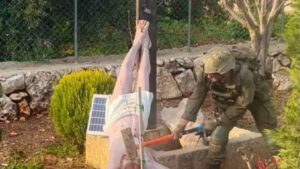 israel-diz-que-depredacao-de-estatua-de-cristo-por-soldado-e-grave