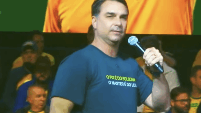 Flávio lança novo jingle: “Com o pé direito, o Brasil tem futuro”