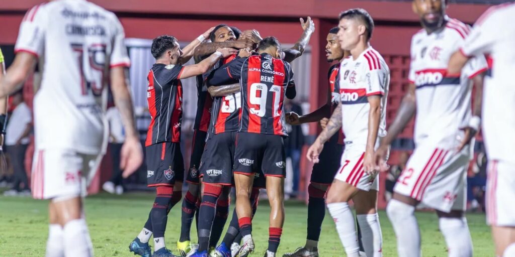 Vitória mostra eficiência e elimina Flamengo da Copa do Brasil