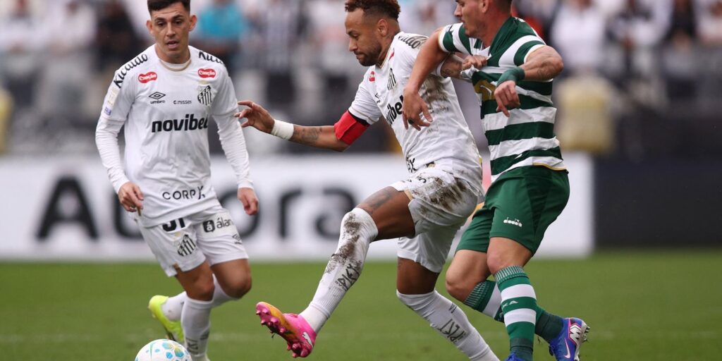 Coritiba ofusca festa para Neymar e derrota Santos pelo Brasileirão