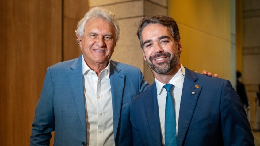 Caiado é o pré-candidato com melhor “condição moral”, diz Leite