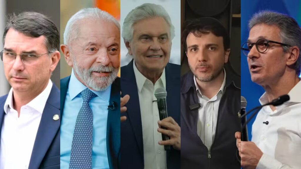 Quaest em RO: Flávio, 45%; Lula, 25%; Caiado, 3%; Renan, 3%; Zema, 2%
