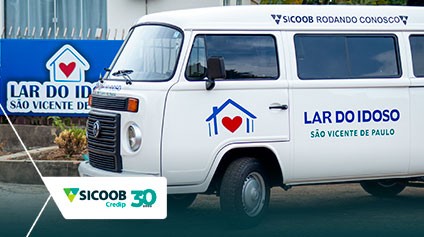Projeto apoiado pela Sicoob Credip garante segurança e mobilidade a idosos