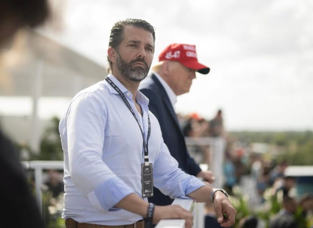 Filho de Trump compartilha post que chama Lula de “próximo Maduro”
